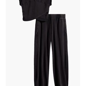 FP Movement by Free People Black Wide Leg Jumpsuit